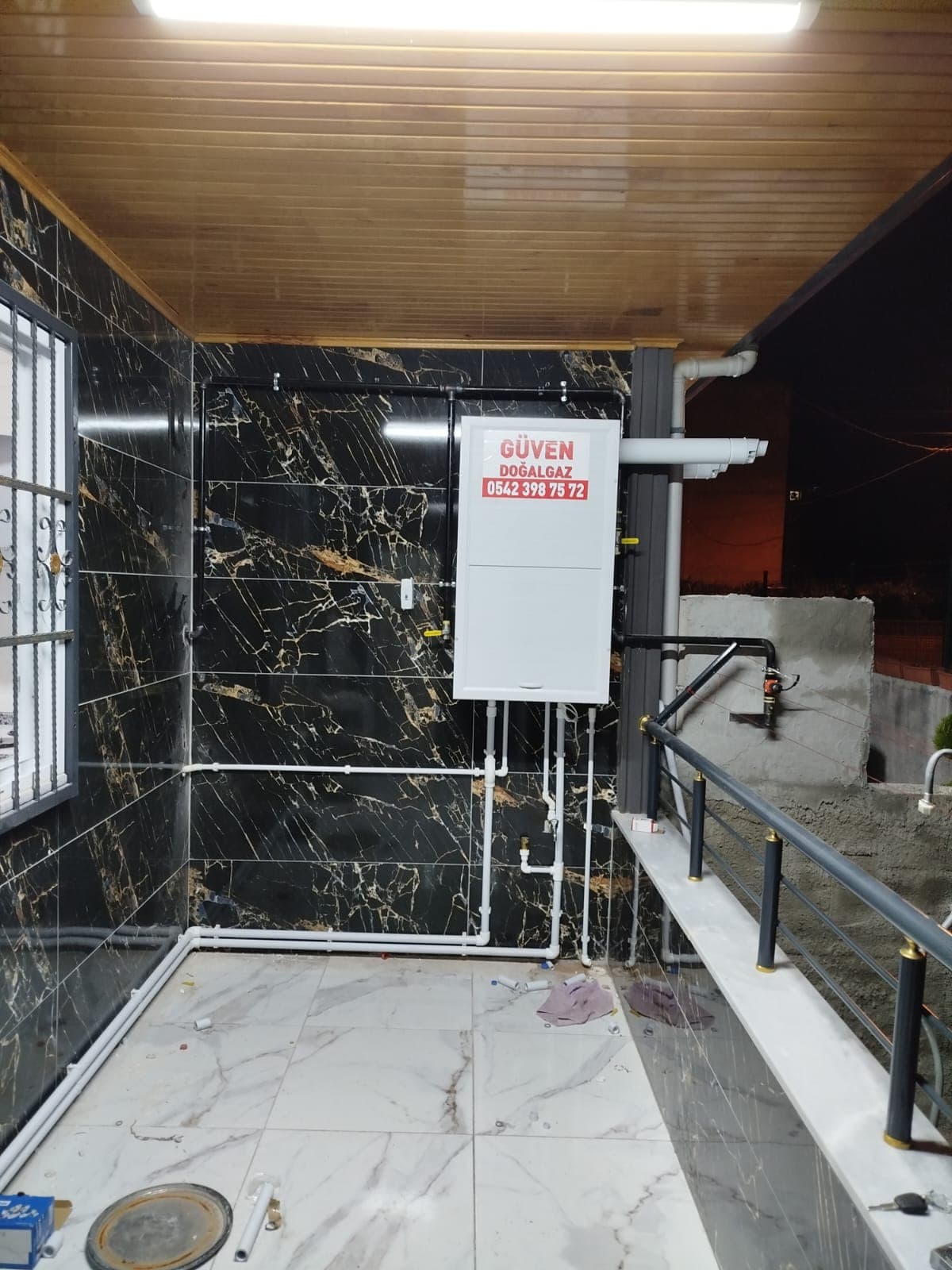 Güven Mühendislik doğalgaz ve kombi montaj projesi 3 – Osmaniye